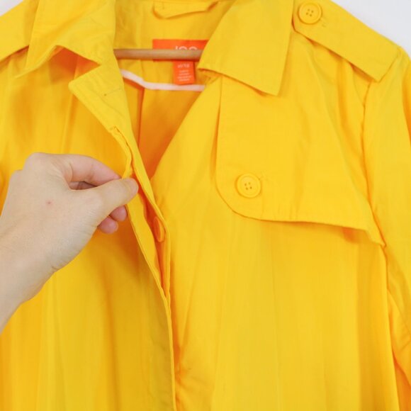 *Joe Fresh Yellow Raincoat - Picture 6 of 7